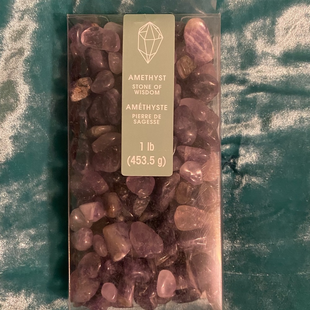Amethyst decorative filler